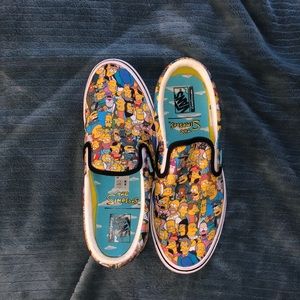 The Simpsons Slip-On Vans with Comfycush